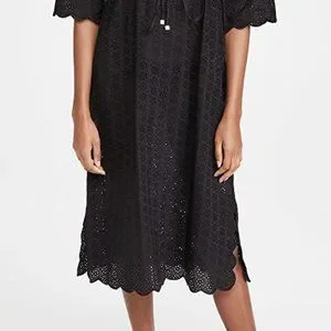 【Tory Burch】Broderie Midi Beach Tunic Tory Burch Women's Broderie Midi Beach Tunic, Black, M at